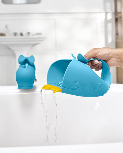 SKIP HOP Moby Rinser contenitore per risciacquare i capelli 710 ml BALENA