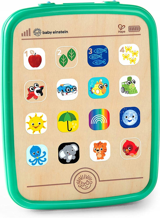 HAPE BABY EINSTEIN tablet 150 melodías, sonidos y palabras en 3 idiomas para bebés