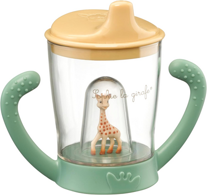 VULLI Sophie la Girafe kubek niekapek z ustnikiem 180 ml 6 m+