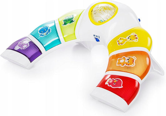 BABY EINSTEIN Leuchtpanel mit Rassel, Melodien und Wörtern in 3 Sprachen