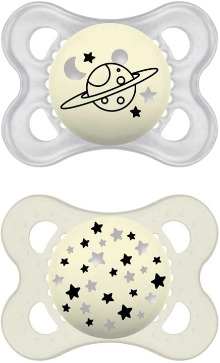 MAM ORIGINAL NIGHT chupeta x2 2-6m luminosa