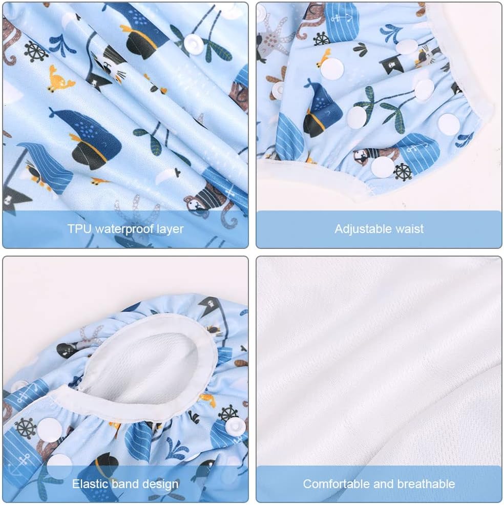 VICLOON Schwimmwindel VERSTELLBAR 0-3 Jahre