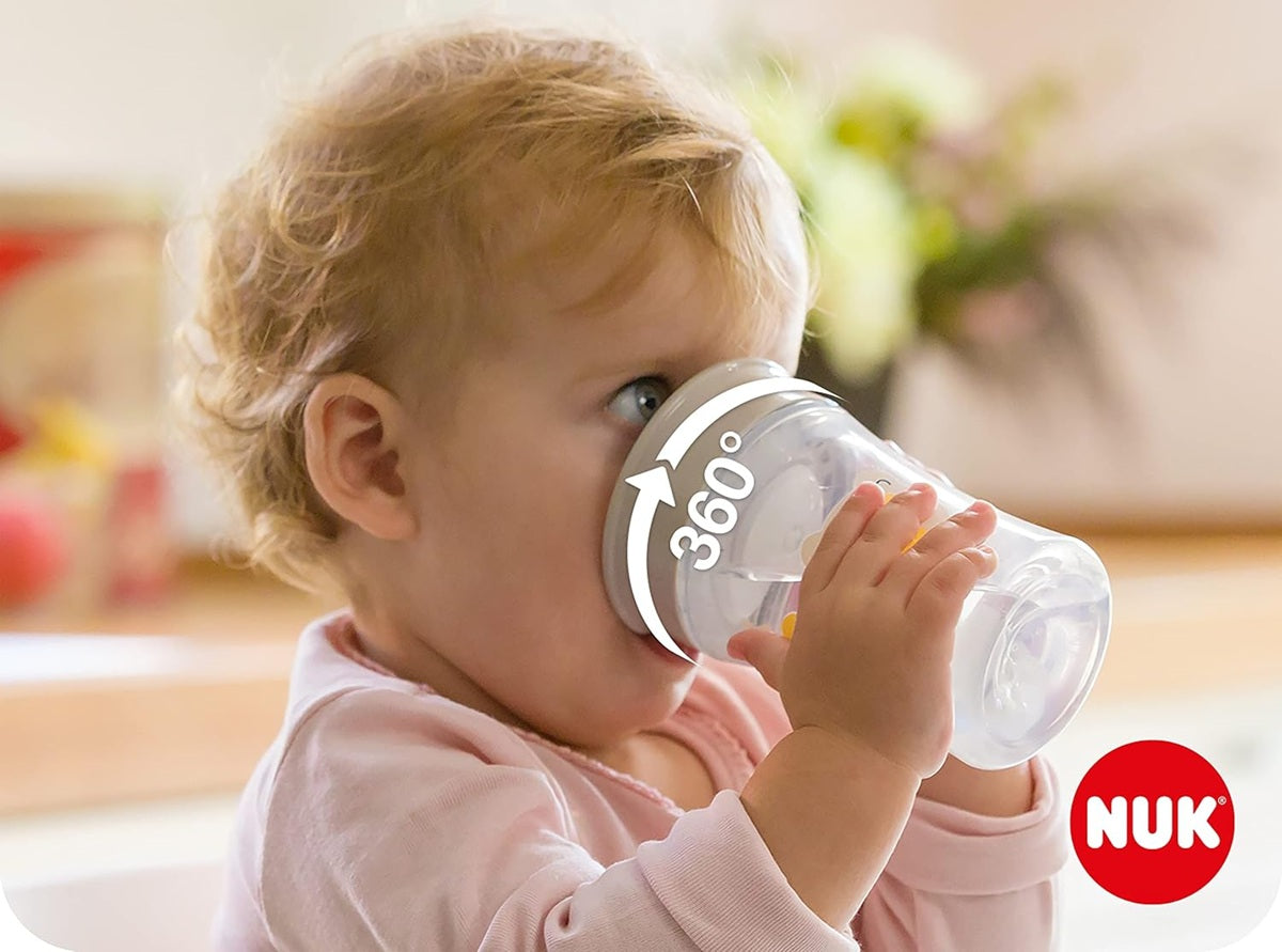 NUK Magic Cup copo antivazamento com bocal 360° 230 ml 8 m+