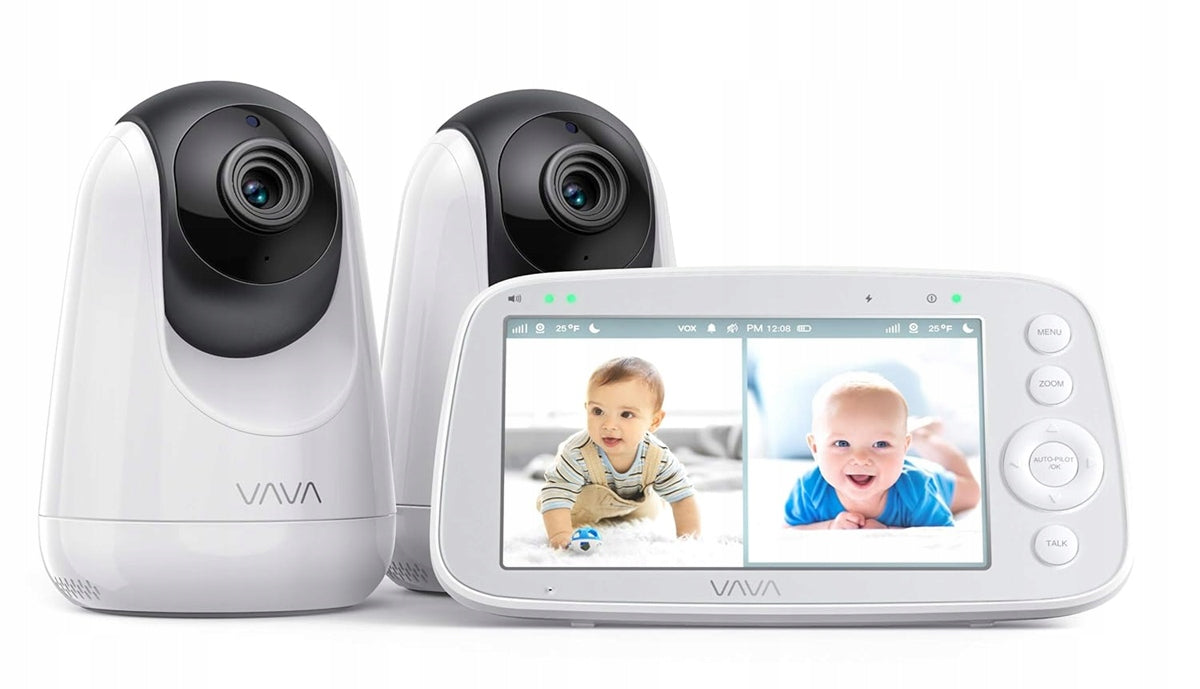 VAVA VA-IH009 Babyphone 5" + 2 ferngesteuerte Kameras