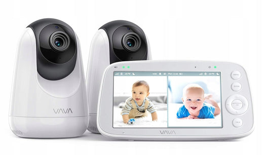 VAVA VA-IH009 elektronická chůvička 5" + 2 dálkově ovládané kamery