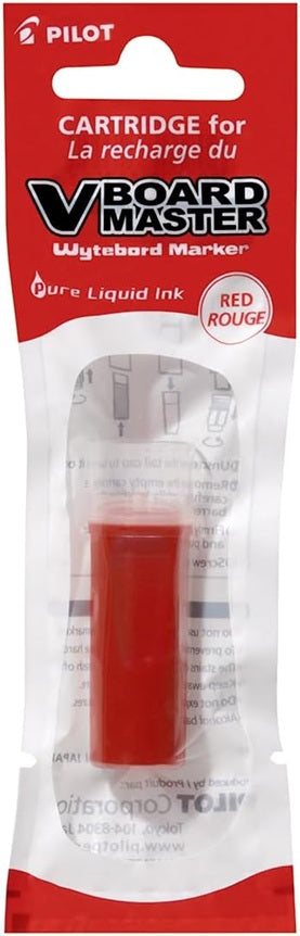 PILOT WBS-VBM červený atrament do stierateľného markera V-Board Master 6 ml