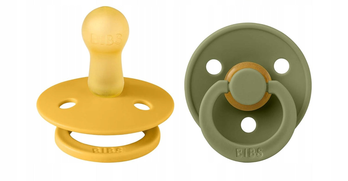 BIBS COLOUR smoczki uspokajające 2pack kauczuk 6msc+