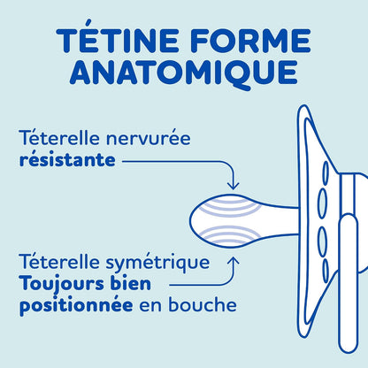 DODIE ανατομικές πιπίλες 18m+ Bébé Ours x3