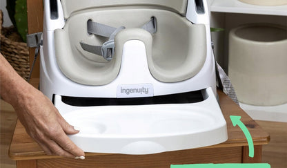 INGENUITY Baby Base 2v1 turistická jedálenská stolička