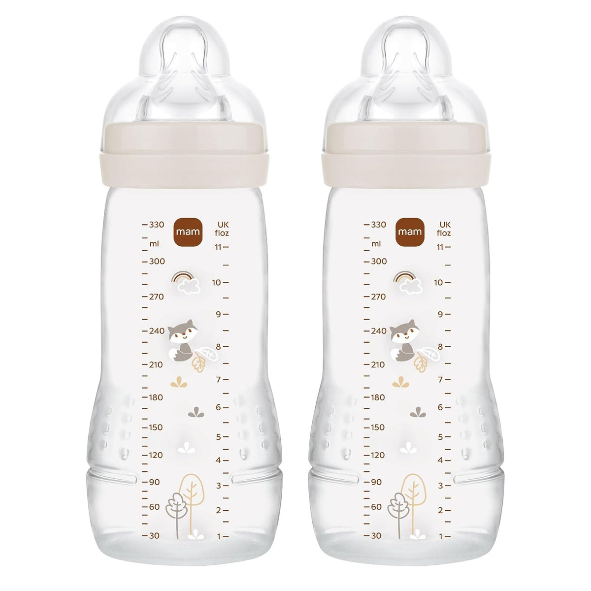 MAM Easy Active set de biberoane 2x 330 ml 4 m+ tetină 2 LIS