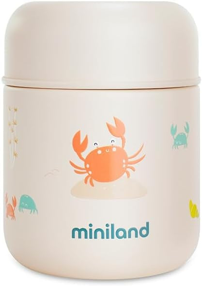 MINILAND Food Thermy Mini termos de inox pentru mâncare 280 ml CRAB