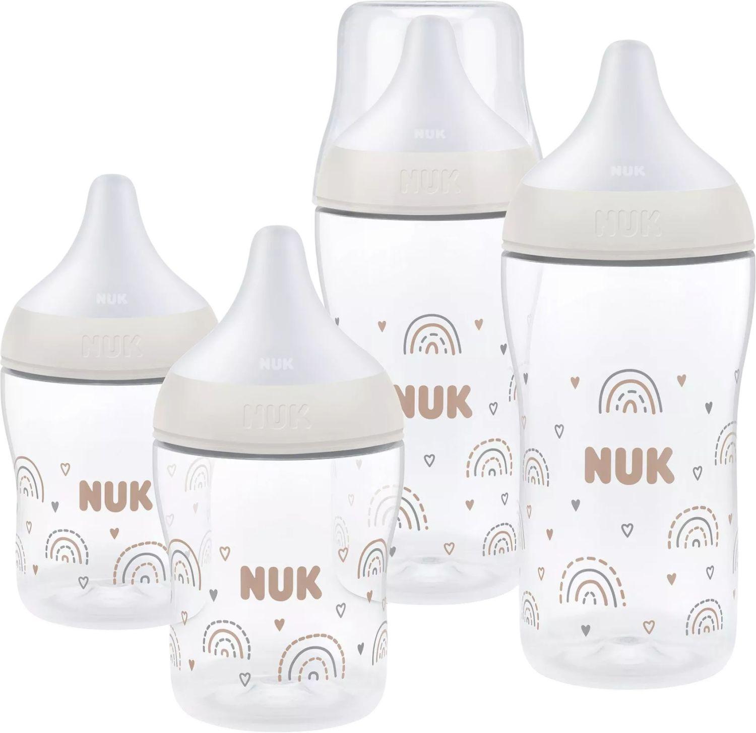 NUK Perfect Match Rainbow starter bottle set 150 / 260 ml 3m+