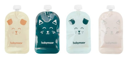 BABYMOOV ISY saquetas tubos para purés e papas 20 un.