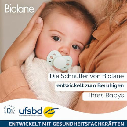 Biolane bawełniany klips do smoczka zawieszka