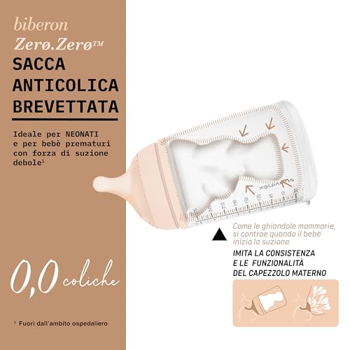 Suavinex Zero Zero antikoliková láhev 180 ml S Light