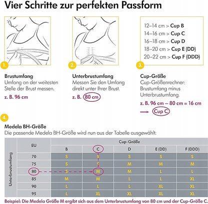 MEDELA bustieră pentru pompă de sân HANDS-FREE XL
