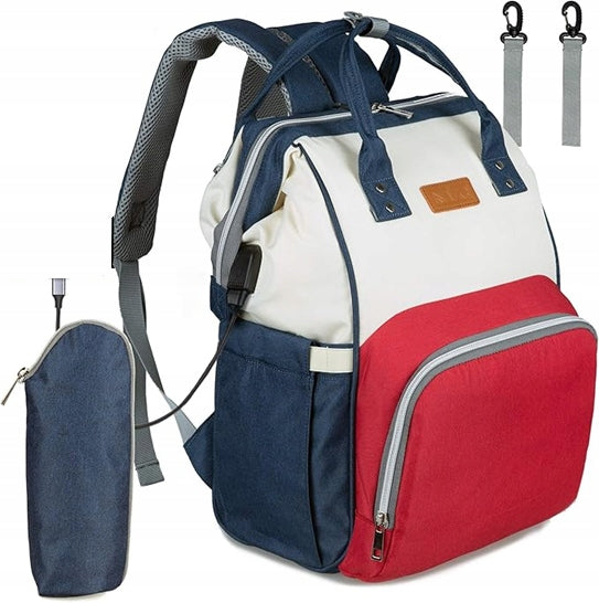 NEVEQ rucsac pentru scutece și accesorii