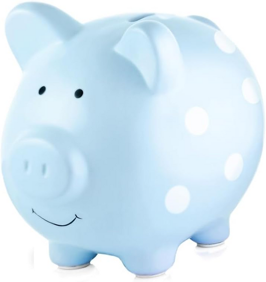 PEARHEAD Piggy Bank keramični prašiček hranilnik 14,5 x 18 cm