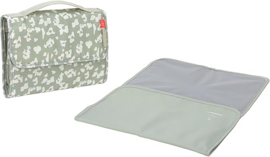 LASSIG Wickelorganizer für Windeln und Feuchttücher + Wickelunterlage
