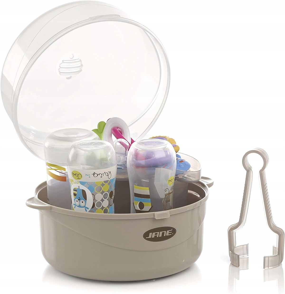 JANE Maternity стерилизатор за микровълнова + щипци