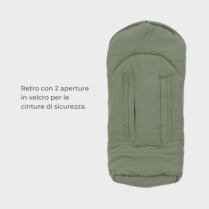 MOOVO NUVITA univerzálny fusak do kočíka 0-6 mes. 80cm