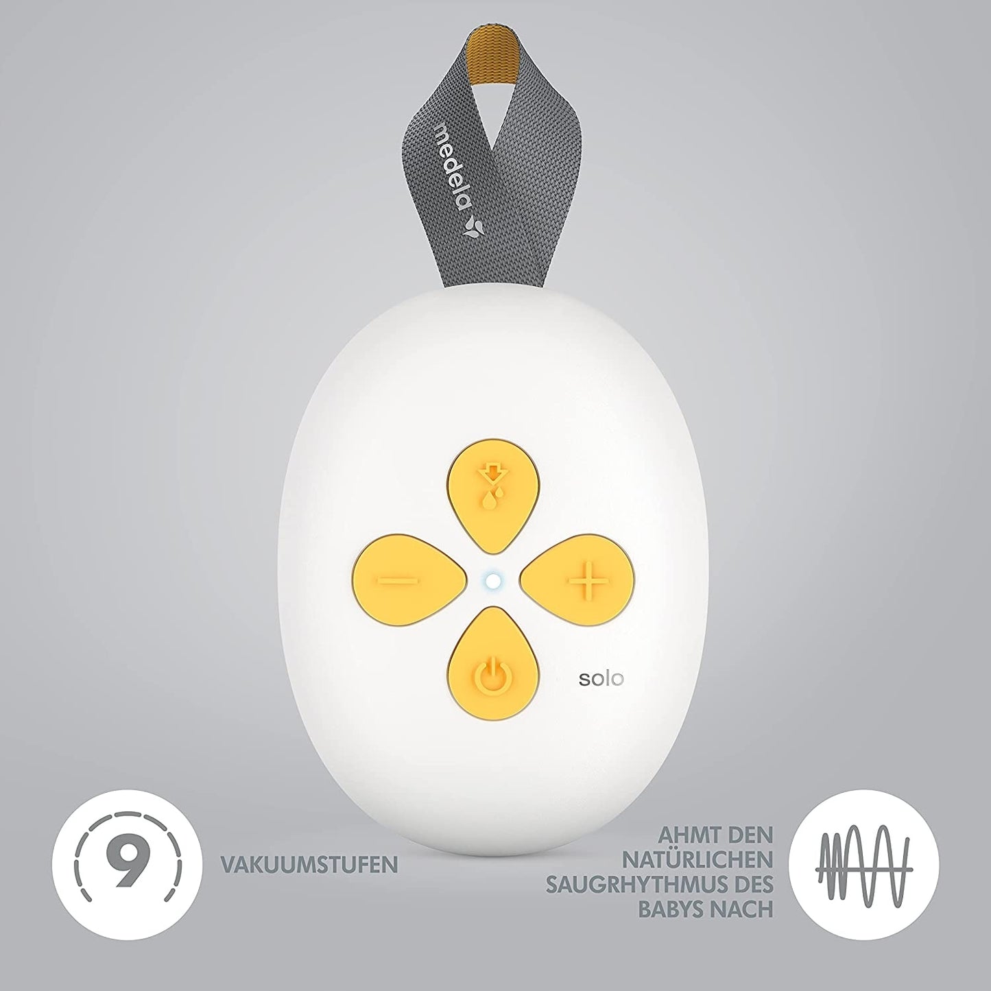 MEDELA SOLO elektromos, kétfázisú, USB-s mellszívó