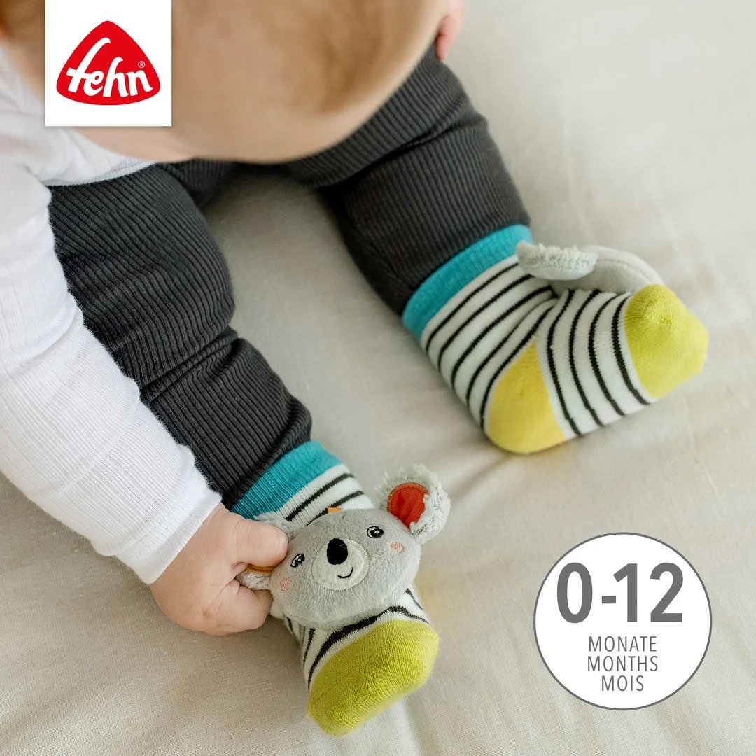 Fehn Koala καλτσάκια με κουδουνίστρα