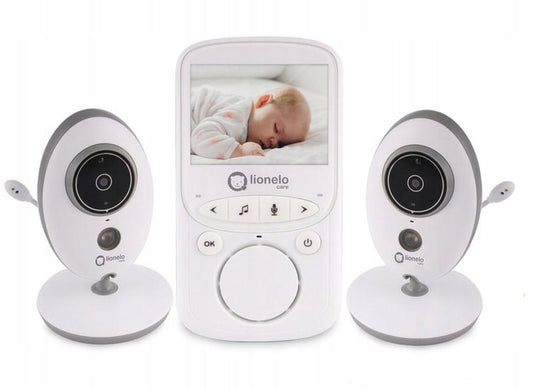LIONELO Babyline 5.1 vigilabebés 2,4" VOX + 2 cámaras