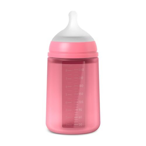 Suavinex SX Pro szilikon cumisüveg 240 ml, közepes folyású, 3 hó+
