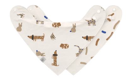 LASSIG bandana śliniak x2 0-24msc