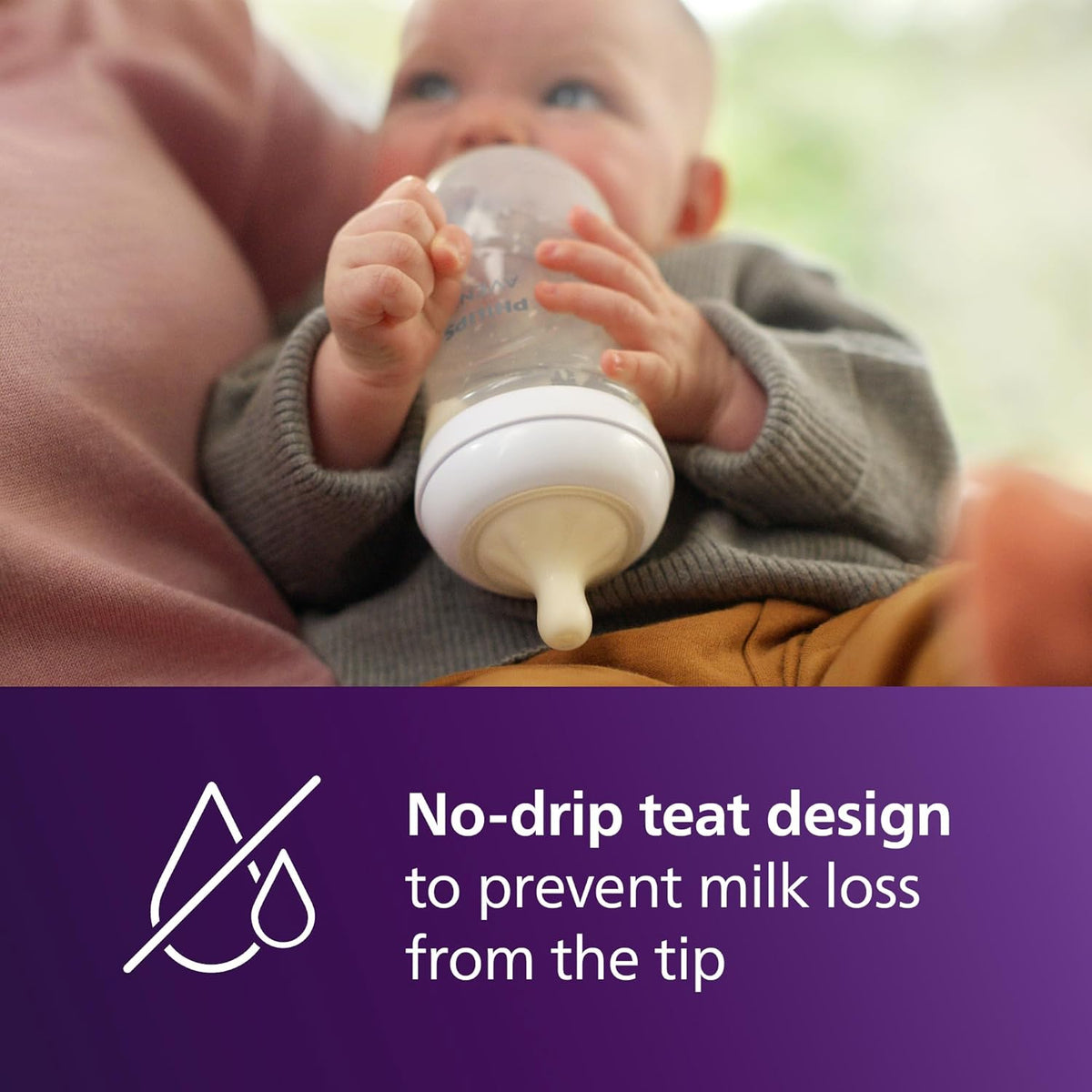 Philips Avent Natural Response smoczek do butelki (2) 0m+ x2
