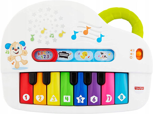 FISHER-PRICE GFK03 piano 4-en-1 version allemande