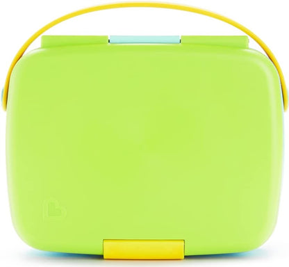 MUNCHKIN Bento Box δοχείο φαγητού + μαχαιροπίρουνα, 5 θήκες