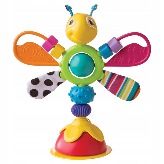 LAMAZE érzékszervi játék csörgő tapadókoronggal 6 hónap+