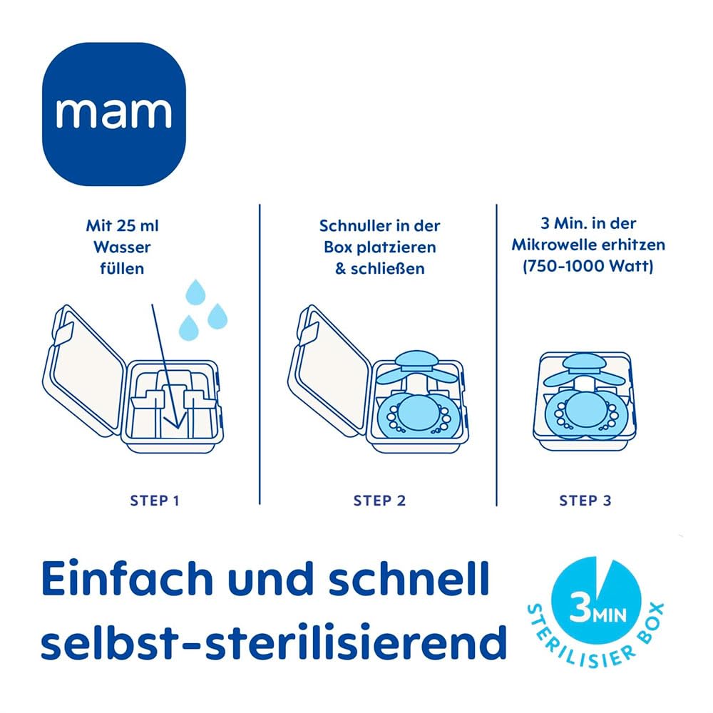MAM Original Start suzete de calmare Day&Night 0-2m x4 LUMINOASE