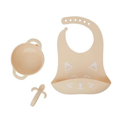 BABYMOOV FIRST'ISY Fox zestaw obiadowy 3 elementy 6-12m