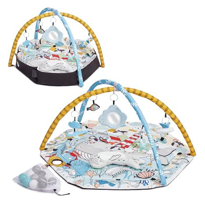 Kinderkraft Smartplay Sea εκπαιδευτικό χαλάκι με τόξο
