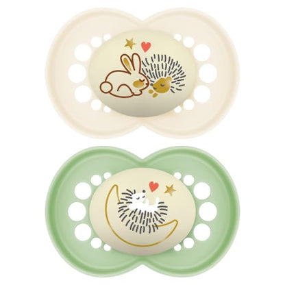 MAM Original Night smoczki uspokajające neutralne 16-36m