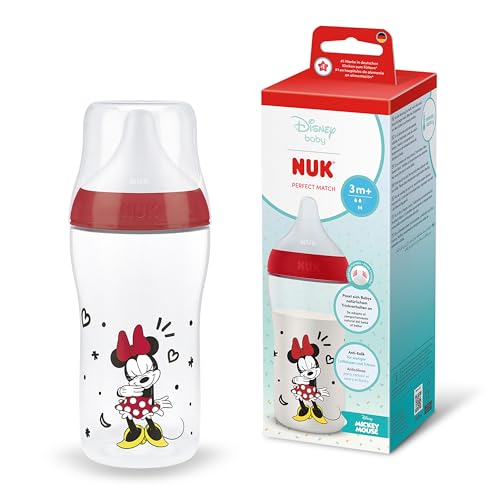 NUK Perfect Match 260 ml bottle 3m+ Minnie Mouse