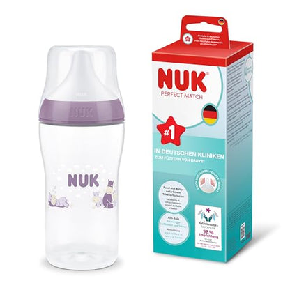 NUK Perfect Match butelka antykolkowa 260 ml 3m+