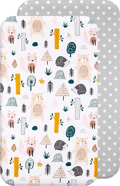 LOVELY HIPPO cearșaf cu elastic x2 80x160cm
