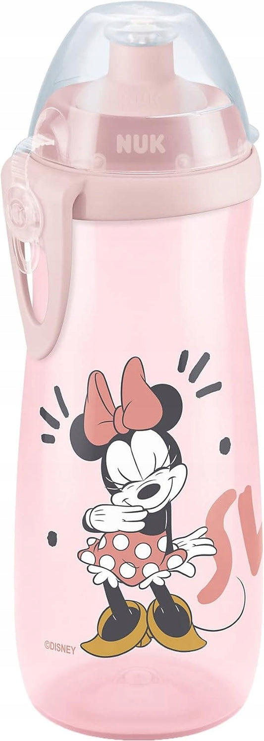 NUK Sports Cup Minnie BOTTIGLIA 24 m+ beccuccio push-pull 450 ml