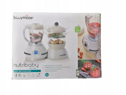 BABYMOOV Nutribaby Classic ΡΟΜΠΟΤ ΚΟΥΖΙΝΑΣ 5 σε 1 μπλέντερ ατμομάγειρας αποστειρωτής