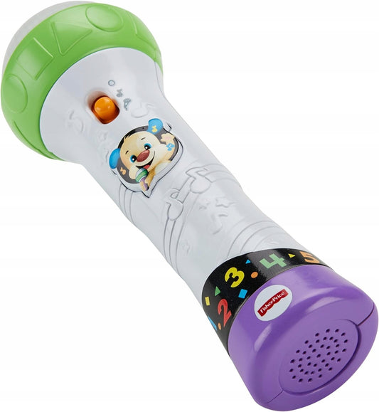 FISHER-PRICE FBP32 interaktywny mikrofon dla dzieci JĘZYK NIEMIECKI – zdjęcie produktu 2