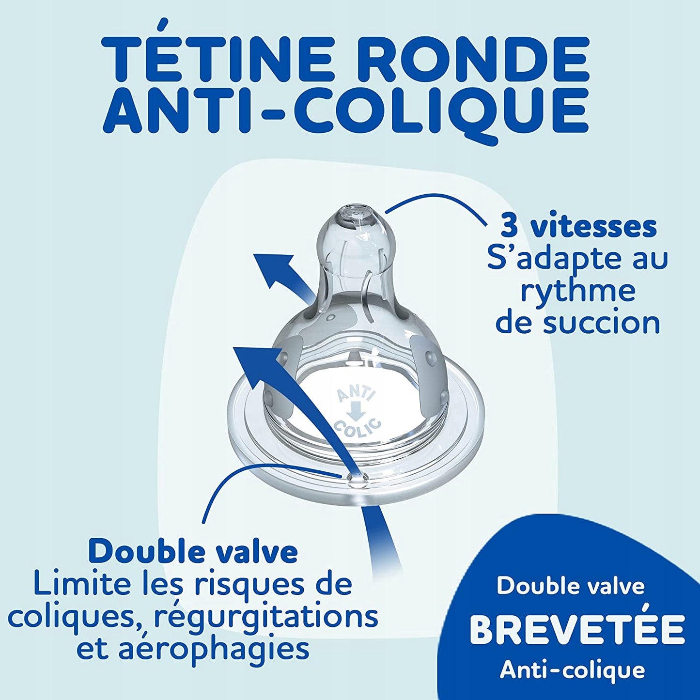 DODIE antikoliková fľaša 270 ml 0-6mes.