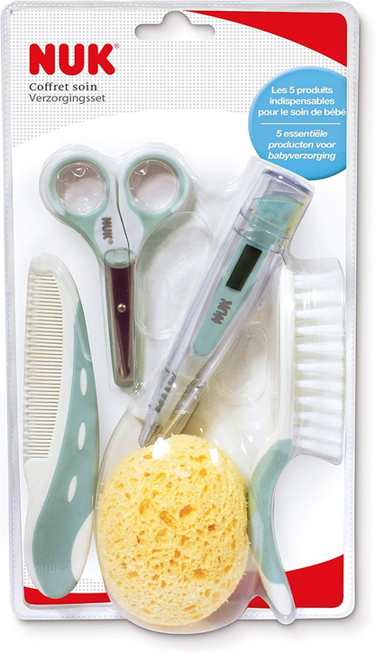 NUKbaby care setcolour white-blue-greenfree of harmful substancesNew conditionPackaging may show signs of