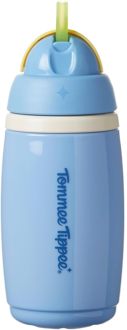 TOMMEE TIPPEE Active Straw Cup hrnek s brčkem a lahvička 266 ml 12 m+