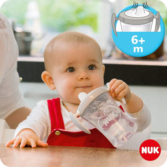 NUK set de aprendizaje para beber vaso + 3 boquillas