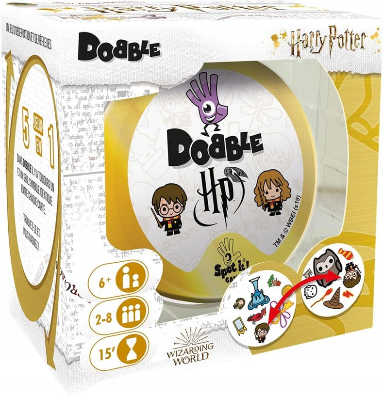 ZYGOMATIC Dobble 55 κάρτες + μεταλλικό κουτί HARRY POTTER