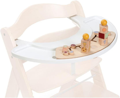 HAUCK Alpha Play Sorting Set tavă cu jucărie pentru scăunel